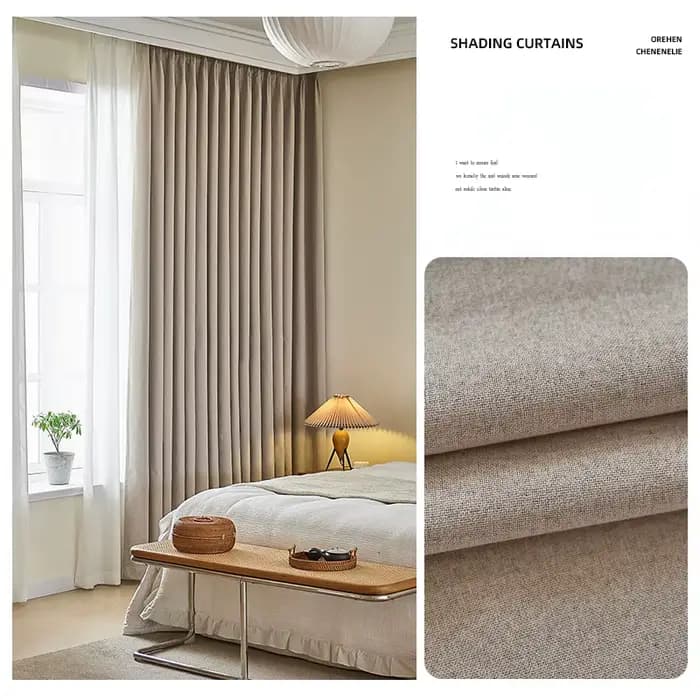 Rideaux occultants pour chambre à coucher et baie vitrée, rideaux insonorisés, rideaux de fenêtre du