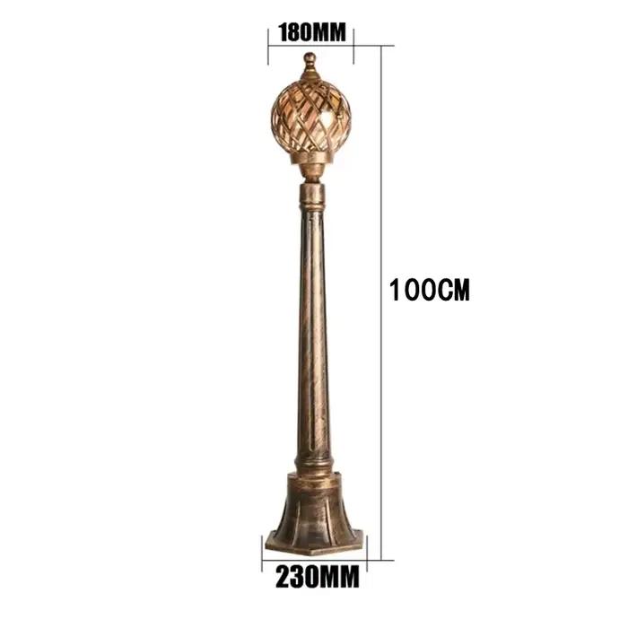 Lampe de pelouse extérieure étanche européenne couloir cour maison terrasse paysage communauté jardi