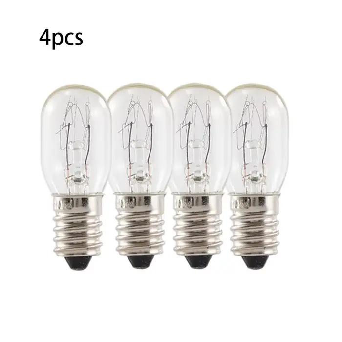 Ampoule sphérique de lampe à sel E14, ampoule à filament tubulaire 220-240V 15W, utilisée pour rempl