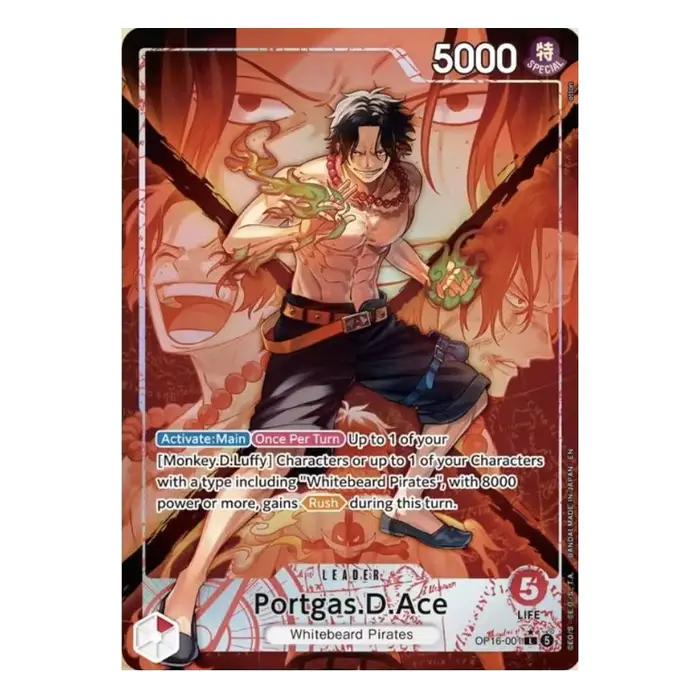 Cartes One Piece DIY en anglais Op-16 : The Time of Battle (Thème Guerre Paramount) Manga Borsalino 