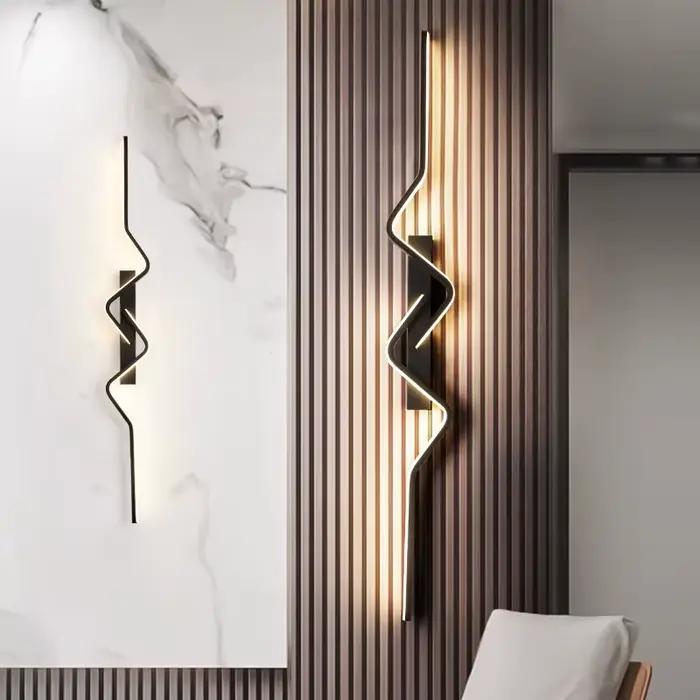 Escalier moderne applique murale nordique salon lumières