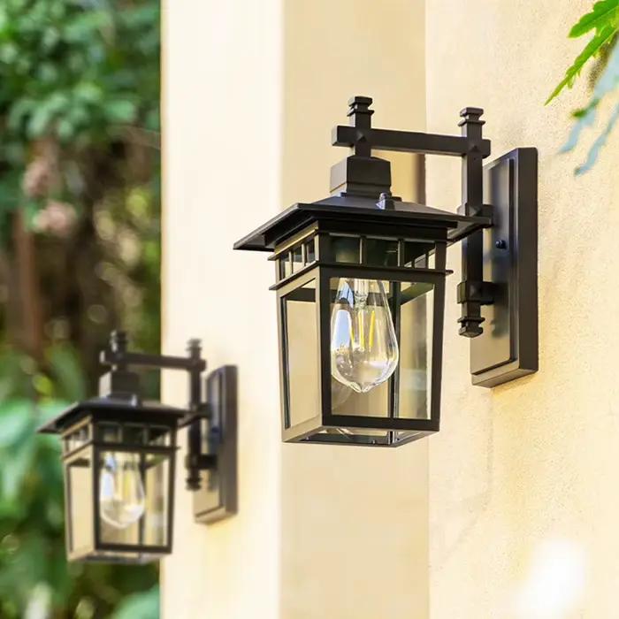 Lampe murale LED imperméable pour l'extérieur