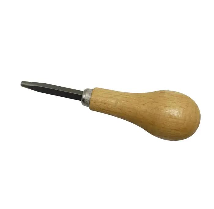 Ensemble de lunette en diamant pour la fabrication de bijoux, manche en bois, réglage de pierres précieuses, pièce à main poussoir, outil d'artisanat, outils à main de bricolage