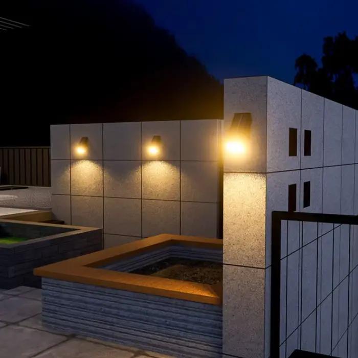 Projecteurs solaires d'extérieur étanches