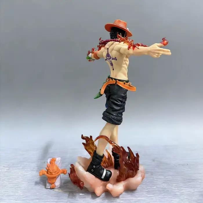 Figurine d'action One Piece Ace de 28cm, Portgas D Ace, Statue en PVC, modèle de collection, jouets pour enfants, cadeaux de noël