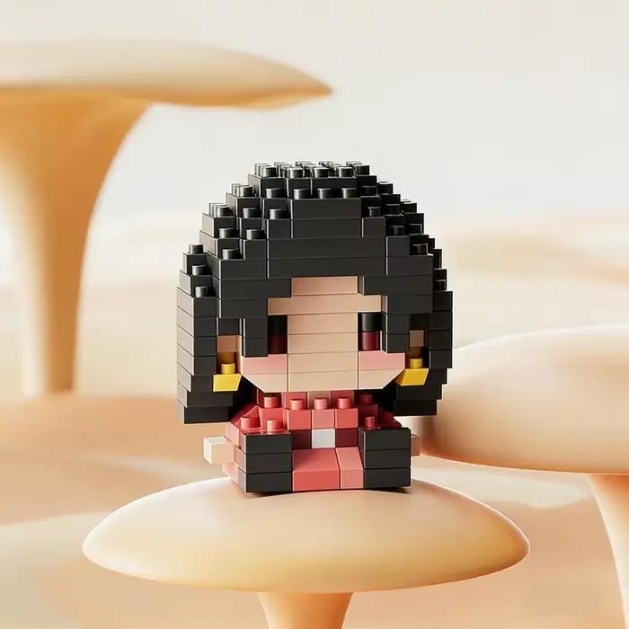 Nouvel ensemble de table stéréoscopique créatif One Piece Luffy, Brook, Shanks, Nico Robin, jouets éducatifs pour garçons et filles, personnage de dessin animé