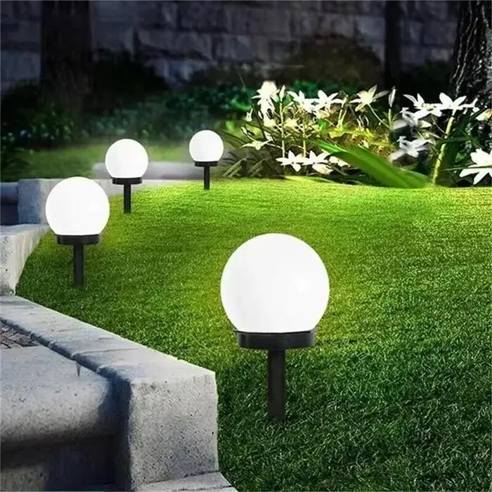 Boule Ronde Solaire à LED