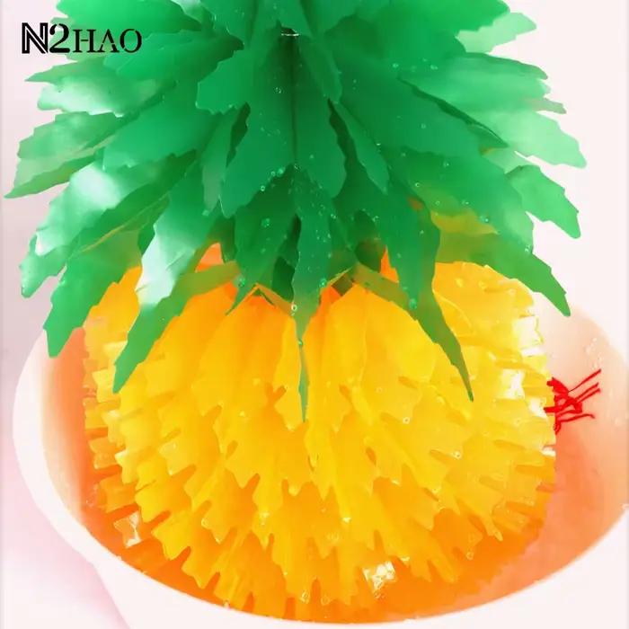 Lanternes ananas suspendues originales en plastique pour décorations festives et événements spéciaux ```