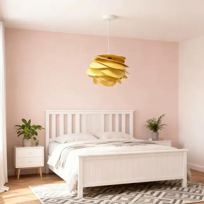 JOYINLED 30 cm lustre à fleurs d'art en bois