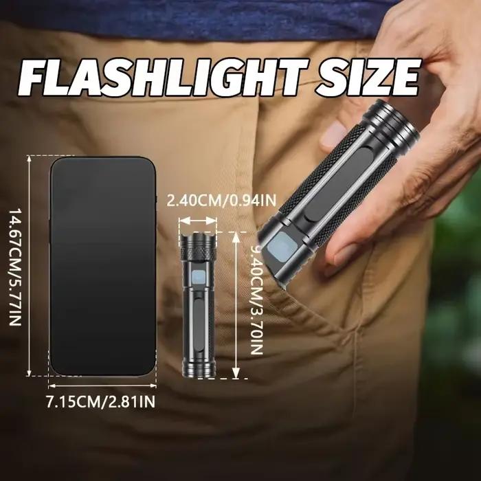 Lampe de poche UV USB Rechargeable 365nm lumière noire Mini lampe de poche Portable puissante LED lumières ultraviolettes torche