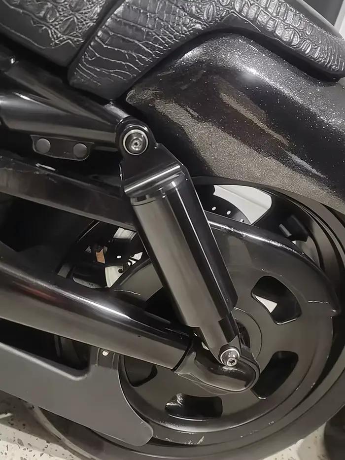 Analyste de suspension pneumatique arrière de moto réglables, Harley Touring Road King, FLHR Electra Street, Fetal de FLbirthFLTRX Ccalculator 94-22