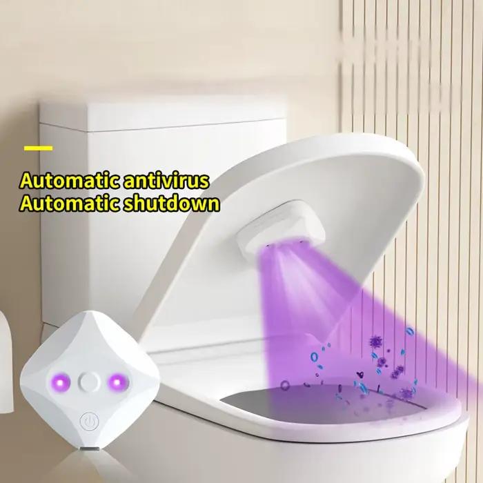 Dispositif d'élimination des odeurs de toilettes, lampe de détection intelligente, salle de bains, toilettes, Purification de l'air domestique