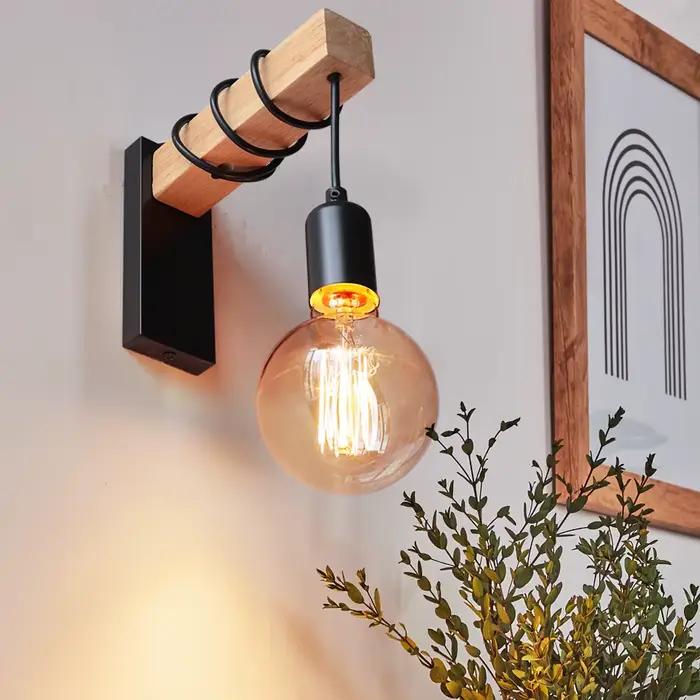 Applique murale 110V/220V avec interrupteur