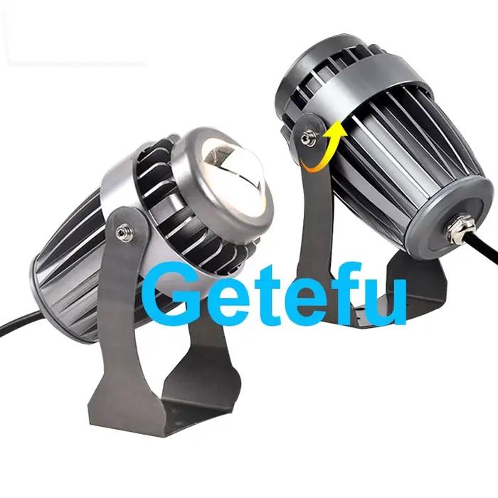 10W LED projecteurs mur lavage lumières extérieur étanche faisceau étroit projecteur 180 degrés réglable pour paysage de construction