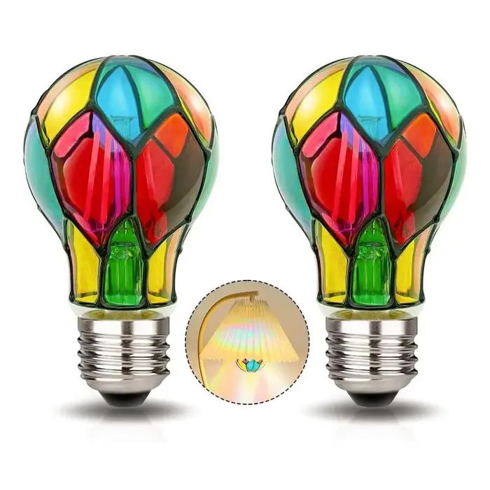 Ampoule en vitrail 4W ST64