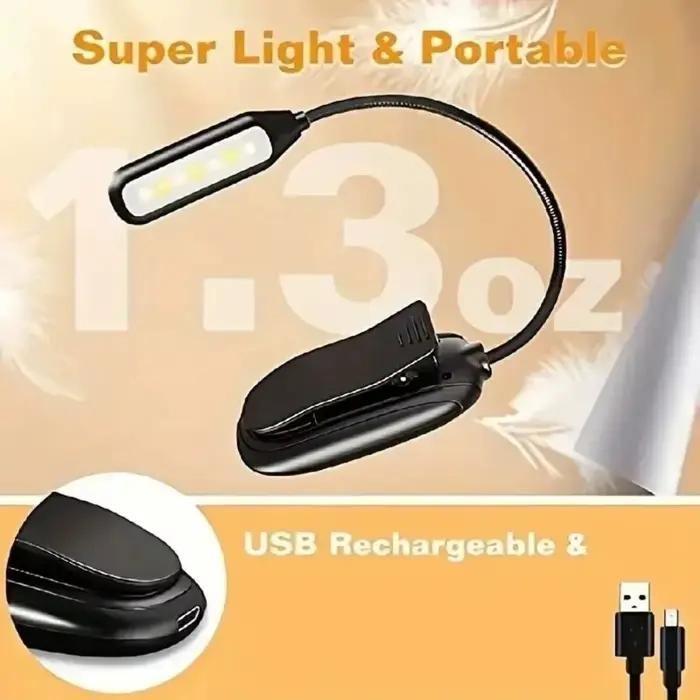 Lampe de lecture LED avec Clip