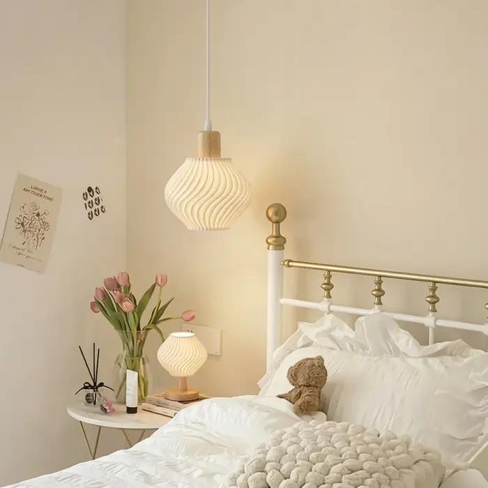 Lampe suspendue en bambou