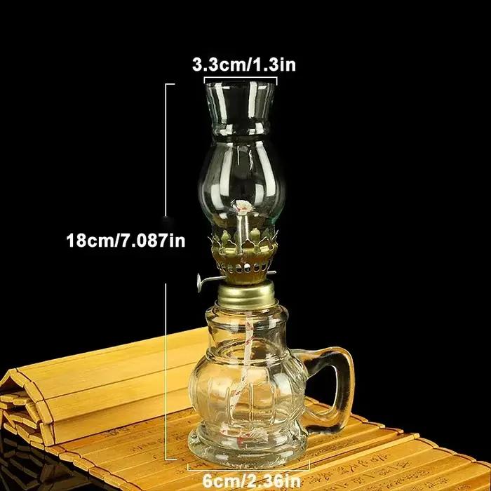 1 pièces rétro vintage lampe à kérosène chandelier ornements coupe-vent