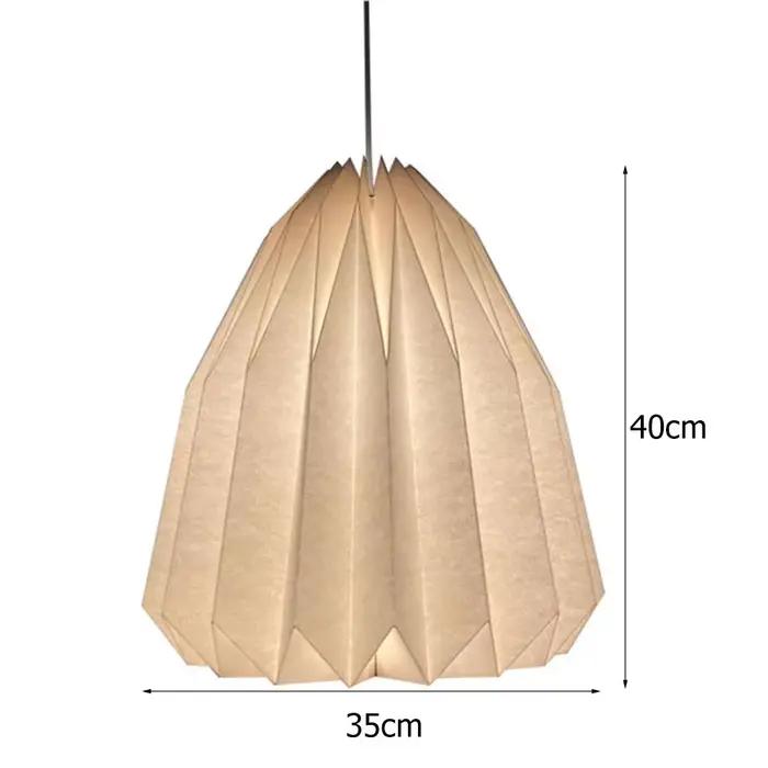 Plafonnier origami créatif