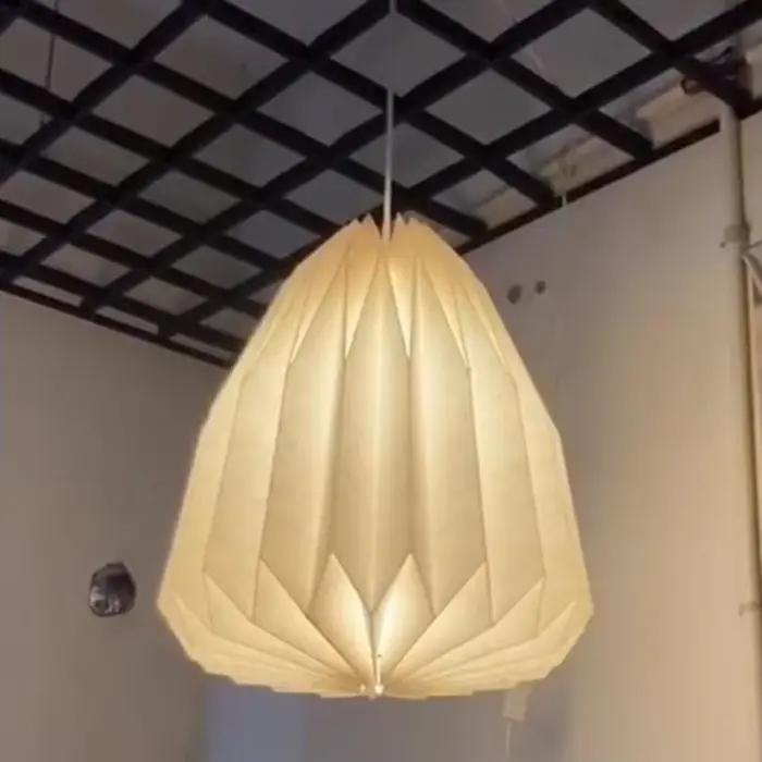 Abat-jour de plafond origami pour la maison