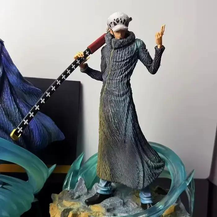 Figurines de la loi d'anime chaud une pièce Trafalgar D figurine de la loi de l'eau Collection Statue décoration de bureau jouets pour garçons cadeaux de noël