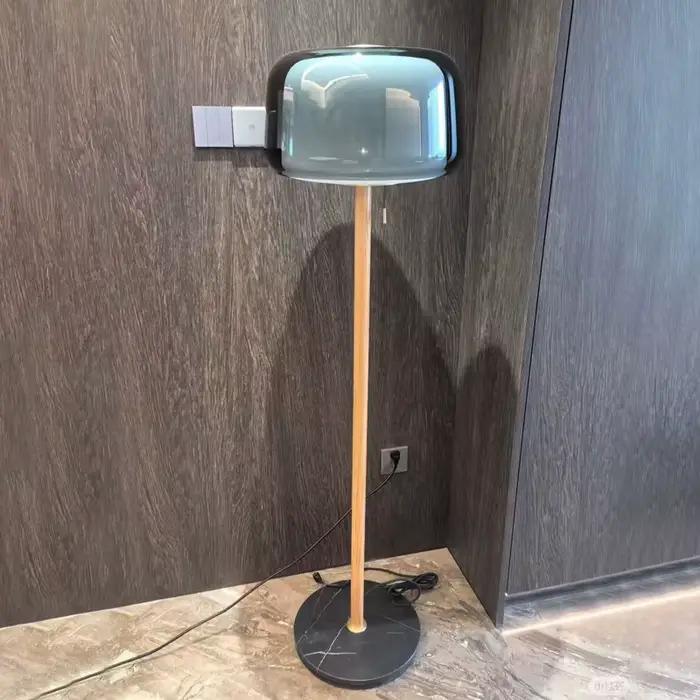 Lampe de sol en verre moderne et créative