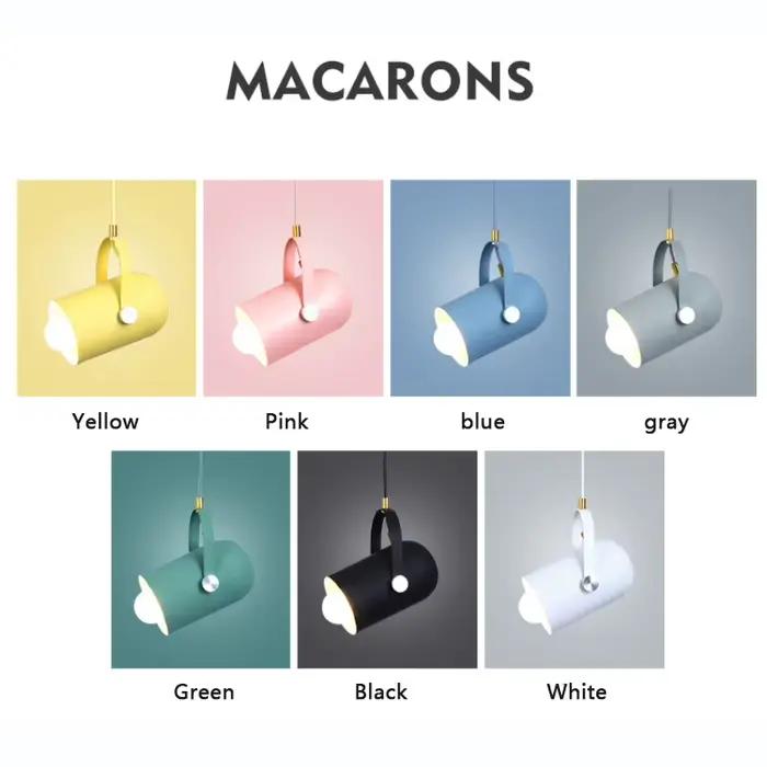 Lampes suspendues nordiques à angle réglable