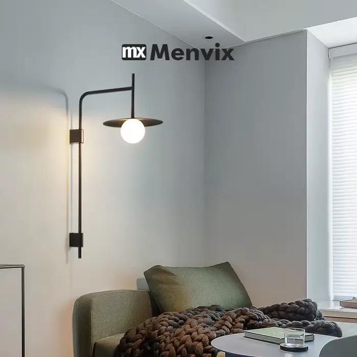 Menvix-Applique Murale LED au Design Nordique Moderne