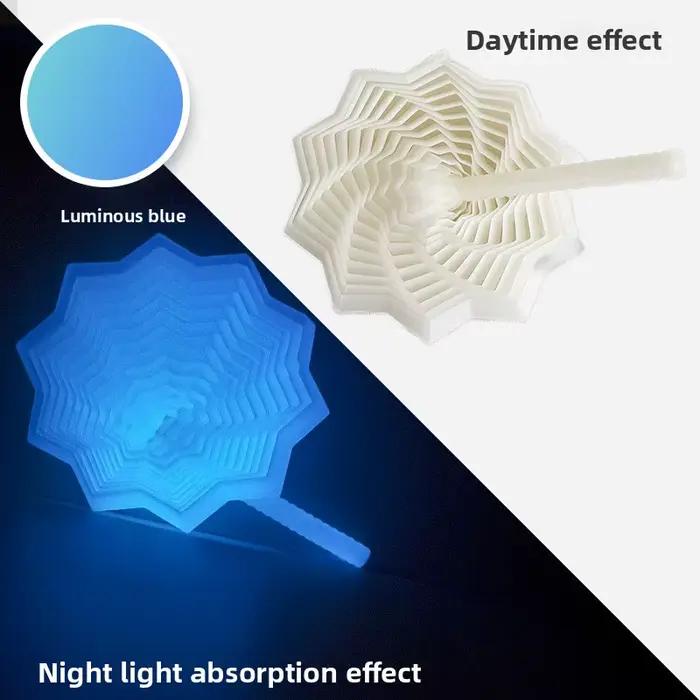 Modèle d'étoile sensorielle élargie, impression 3D, Illusion visuelle, hexagone tourbillonnant, ornements en spirale, jeu de société anti-Stress