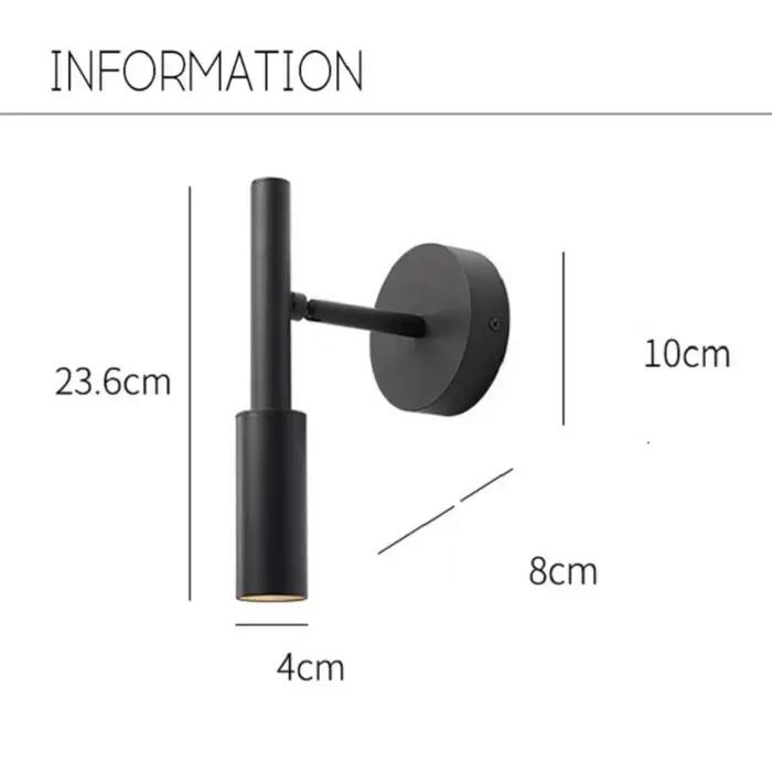 Moderne Vintage chevet applique Led nordique réglable appliques lumière LED salon chambre salle de bain éclairage décoration