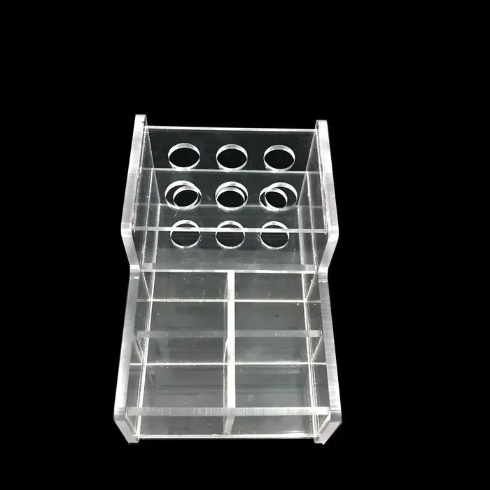 Distributeur d'applicateur dentaire Composite acrylique, support organisateur S/L pour seringues et accessoires composites, 1 pièce