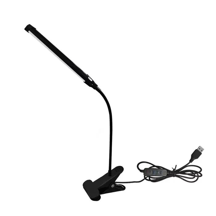 Lampe de bureau LED avec pince
