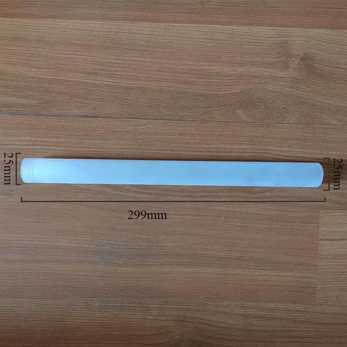 Abat-jour en verre blanc