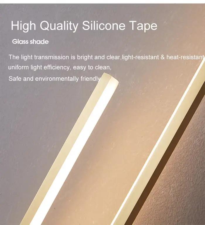 Applique murale 12W avec flûte givrée