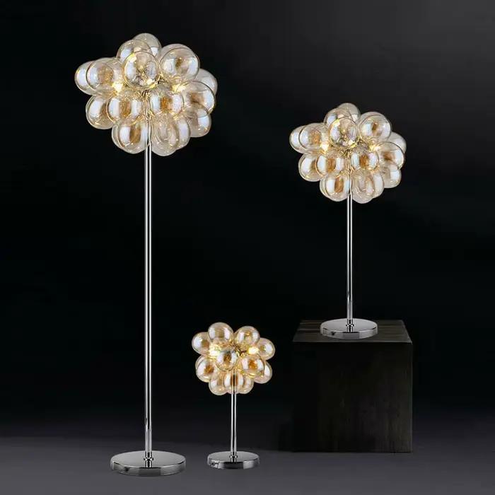 Lustre en verre de raisin design moderne pour salon salle à manger Luminair Lampen décoration de la maison suspension