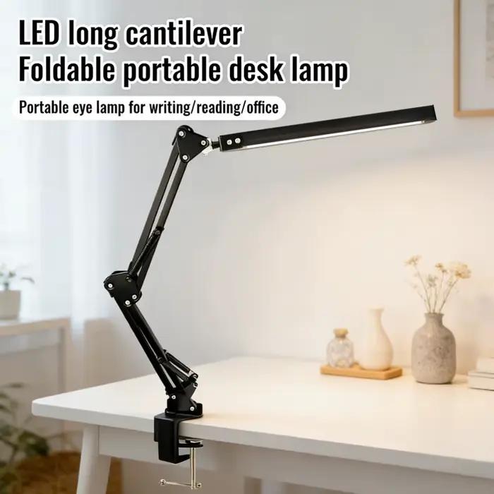 Lampe de bureau LED avec pince