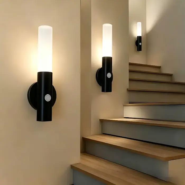 Lampe murale en bois d'intérieur