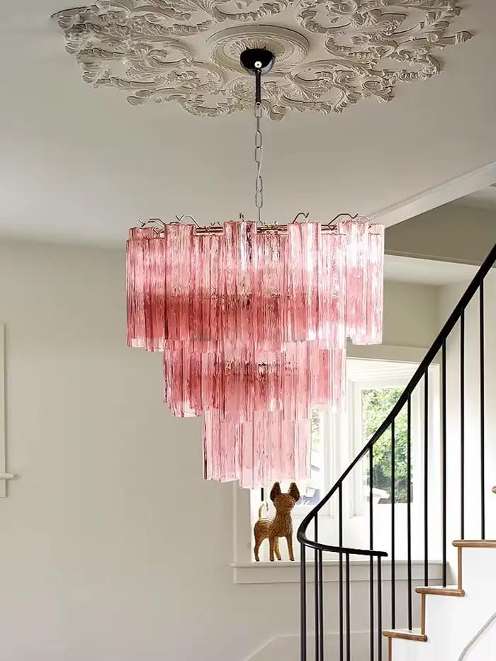 Plafonnier LED E14 en Verre à Intensité Réglable