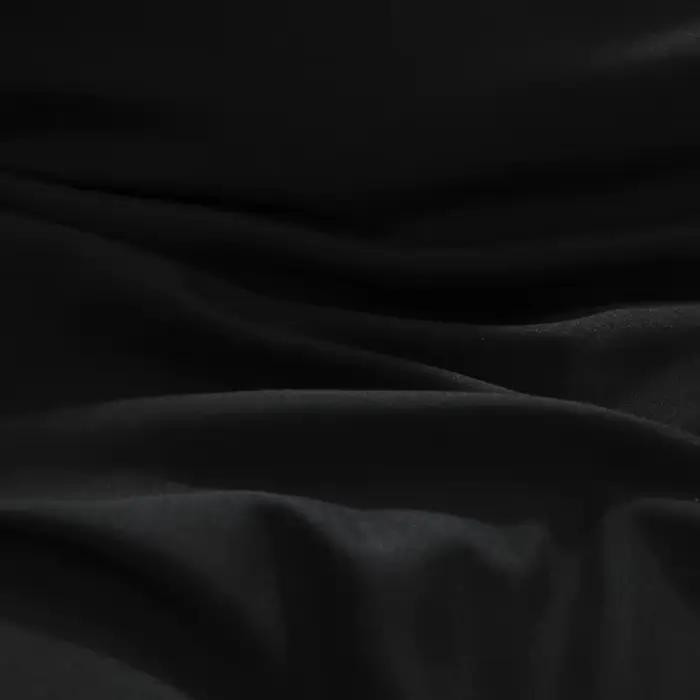 Parure de lit complète noire pour adultes, style simple, ensembles de draps doubles, simple, reine, roi, ensemble de couverture de lit, uni, document