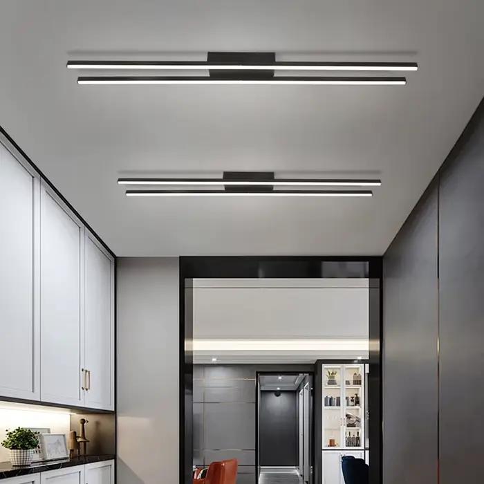 Plafonnier LED à 3 Couleurs Variables au Design Moderne
