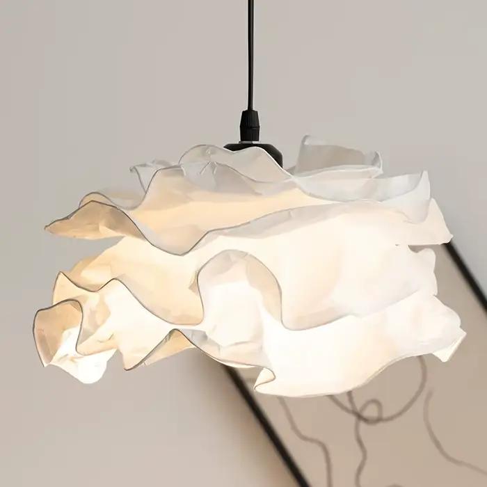 Abat-jour en papier nuage
