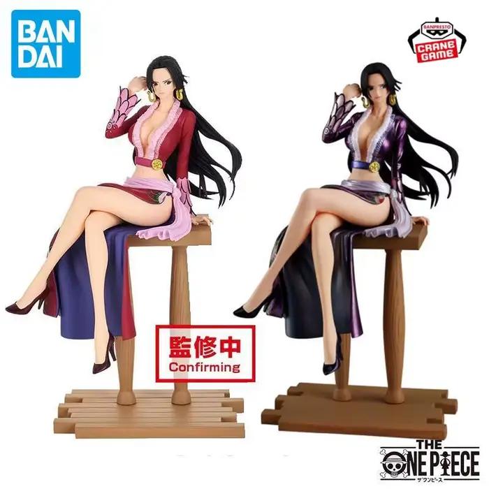 Bandai Original Banpresto ONE PIECE Nami Boa Hancock Figurines d'action Anime Figuras Modèles de dessins animés Statues Jouets pour enfants Cadeaux