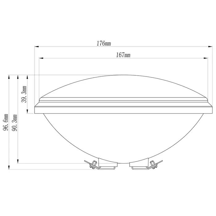 Lampe de piscine 18W 36W 54W 12V LED PAR56 ampoule de projecteur IP 68 éclairage sous-marin blanc chaud blanc froid