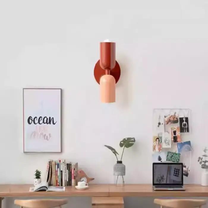 E27 applique nordique LED Macaron minimaliste