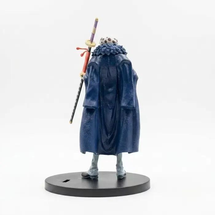 Figurine PVC One Piece Luffy Law, trois postures, modèle PVC, figurine d'action, collection de bureau, jouet cadeau pour enfants