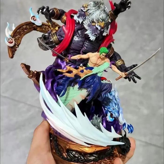 Figurine d'action Roronoa Zoro Hell Form, une pièce, matériau Pvc, détails exquis, modèle de collection pour les Fans, Statue de personnage d'anime