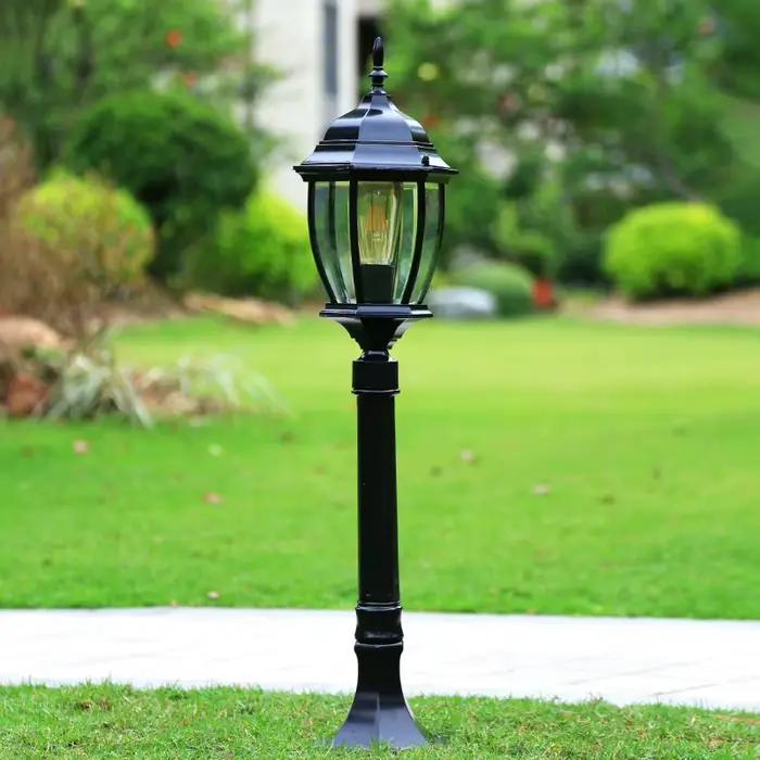 Style européen rétro paysage parc Villa communauté réverbère étanche à la pluie extérieur jardin lumière E27