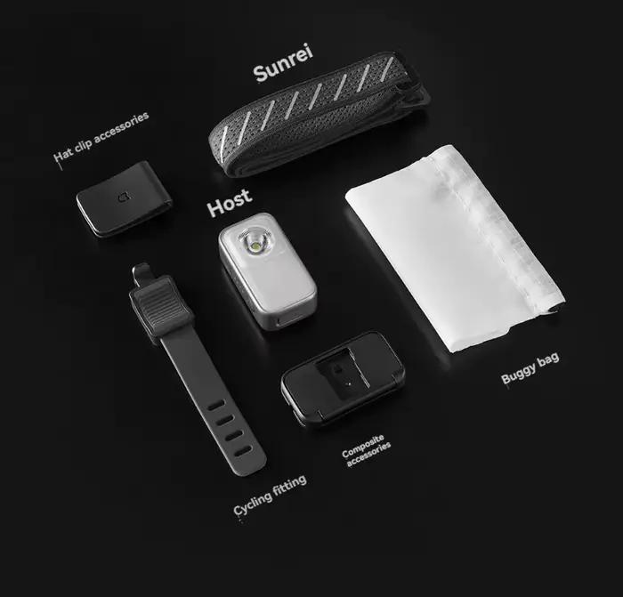 2025 Xiaomi Mijia lumière multifonctionnelle extérieure IP66 lampe frontale étanche Portable équitation vélo lumière capuchon pince Camping lumière