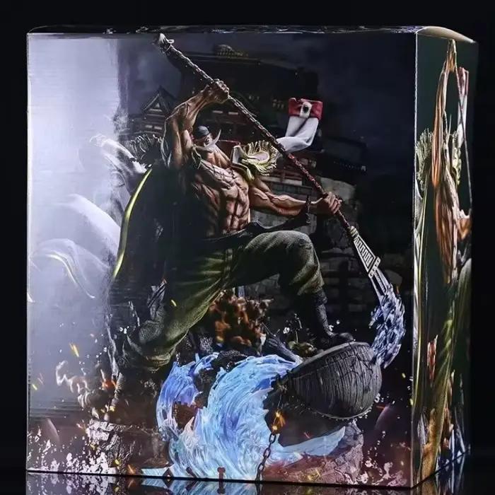 Modèle de figurine en PVC One Piece, Edward Newgate DecisMarkets Battle on Top, Animation, Décoration de la périphérie, Collections de jouets Butter Boy, 41cm