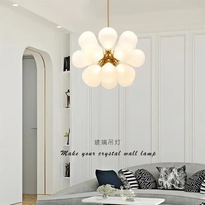 2025 Lustre à bulles de verre